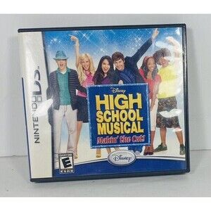 High School Musical Makin' the Cut (Nintendo, Advance DS Game boy Cover & Manaul